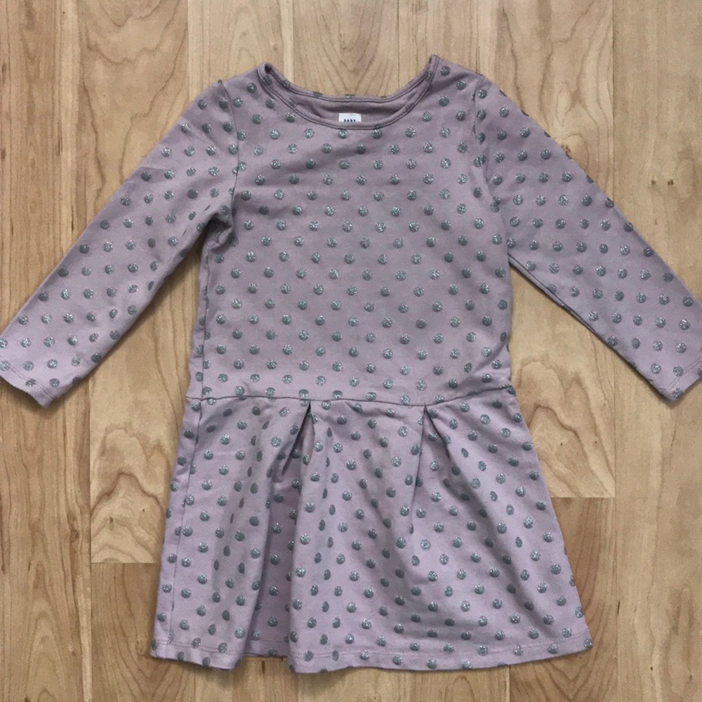 Gap Kids Cotton Polka Dotted Dress Size 4T
